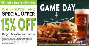 15% Off Game Day