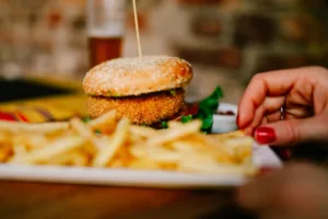 burger and fries at burgerfi the perfect pairing