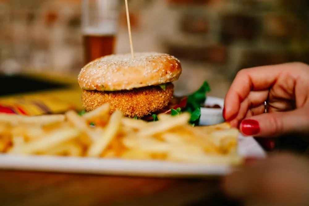 burger and fries at burgerfi the perfect pairing